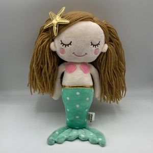Earth Nymph Mermaid Yarn Hair Plush Doll